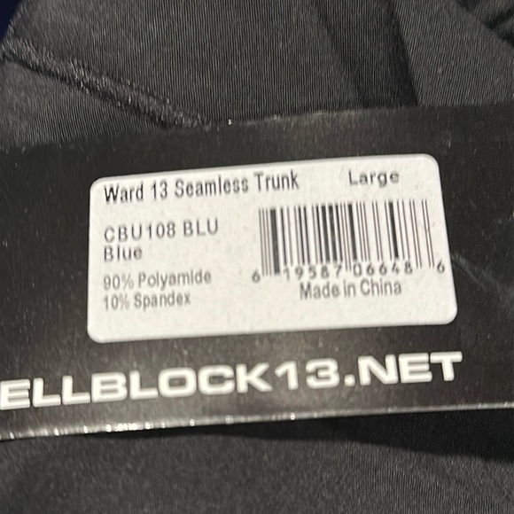 NWT Cell Block Ward 13 Seamless Trunks LG - Picture 6 of 10